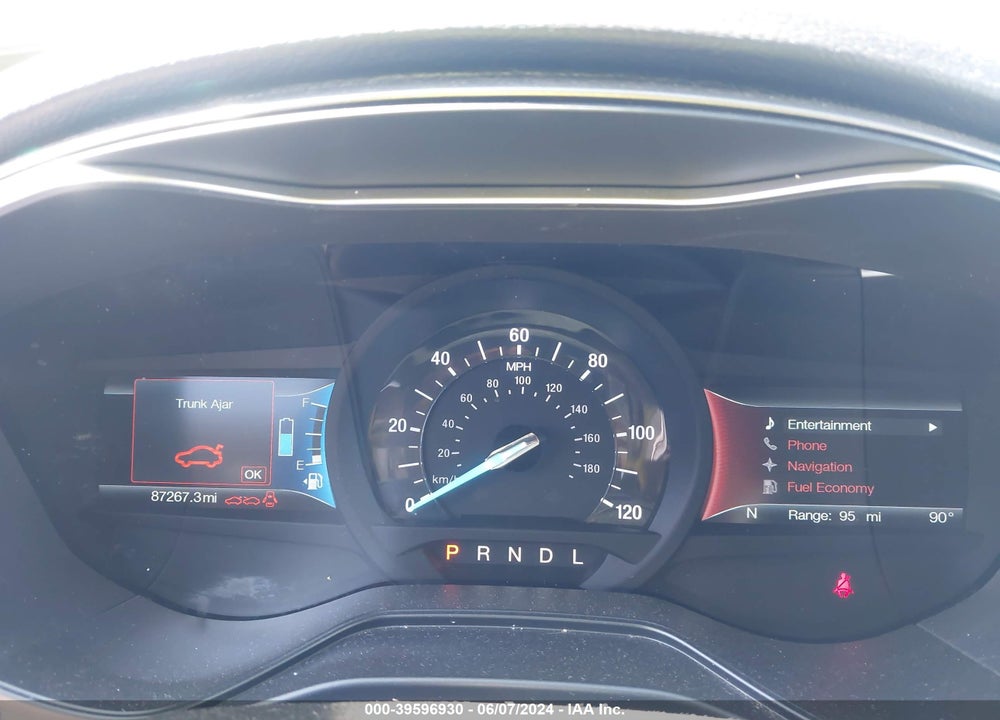 2019 FORD FUSION HYBRID SE VIN: 3FA6P0LU6KR167802