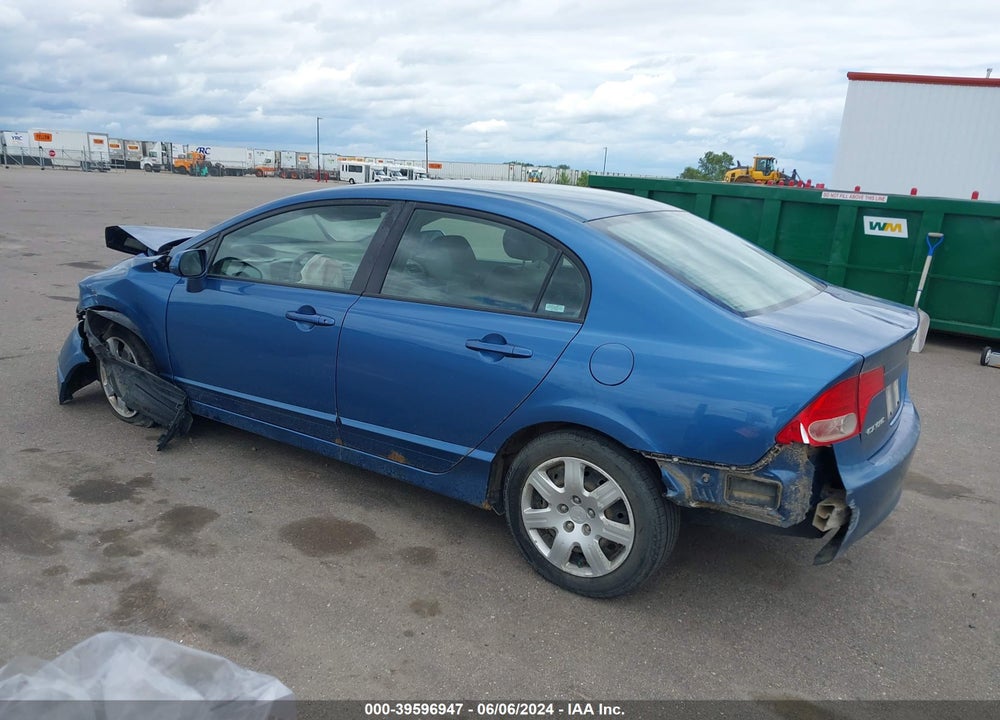 2008 HONDA CIVIC LX VIN: 1HGFA16508L113121