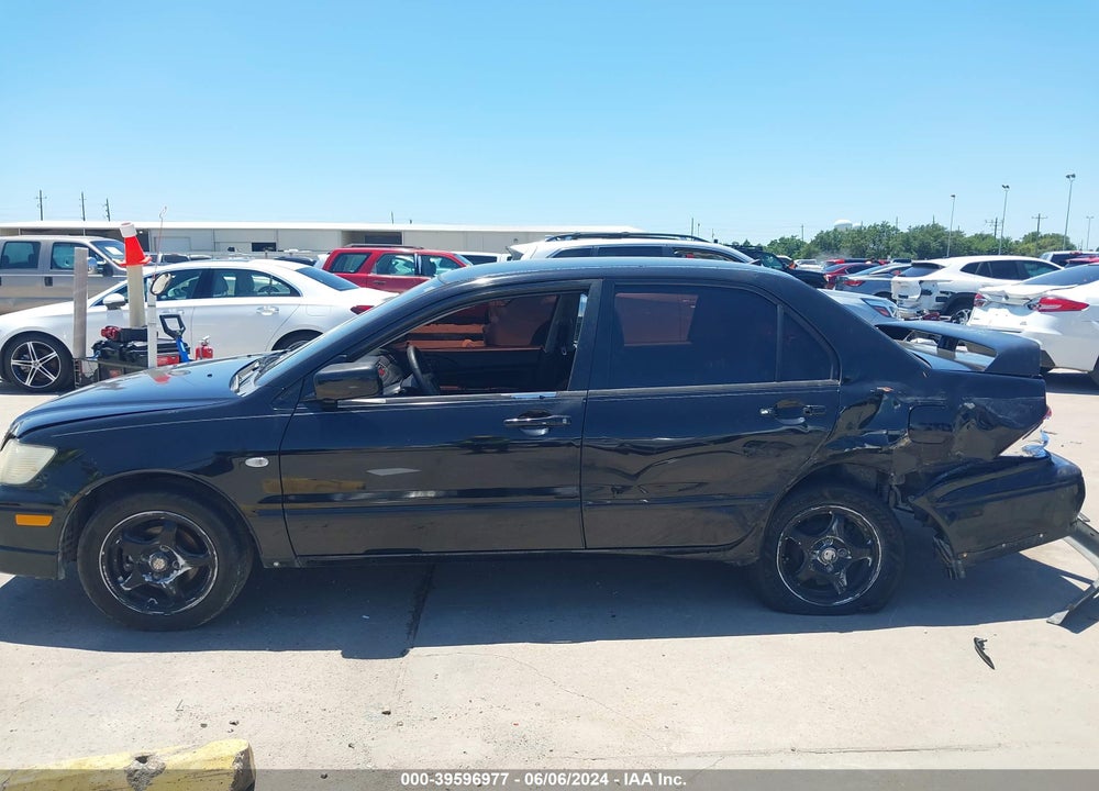 2002 MITSUBISHI LANCER VIN: JA3AJ86EX2U070666