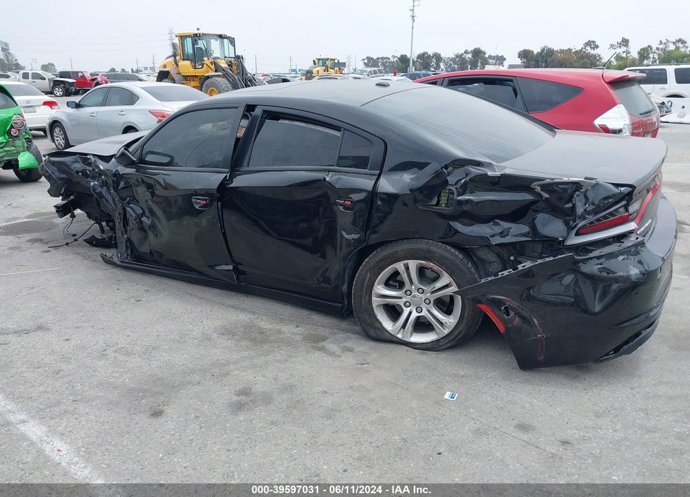 2020 DODGE CHARGER SXT RWD VIN: 2C3CDXBG6LH140014