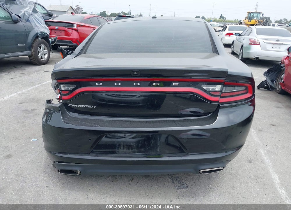 2020 DODGE CHARGER SXT RWD VIN: 2C3CDXBG6LH140014