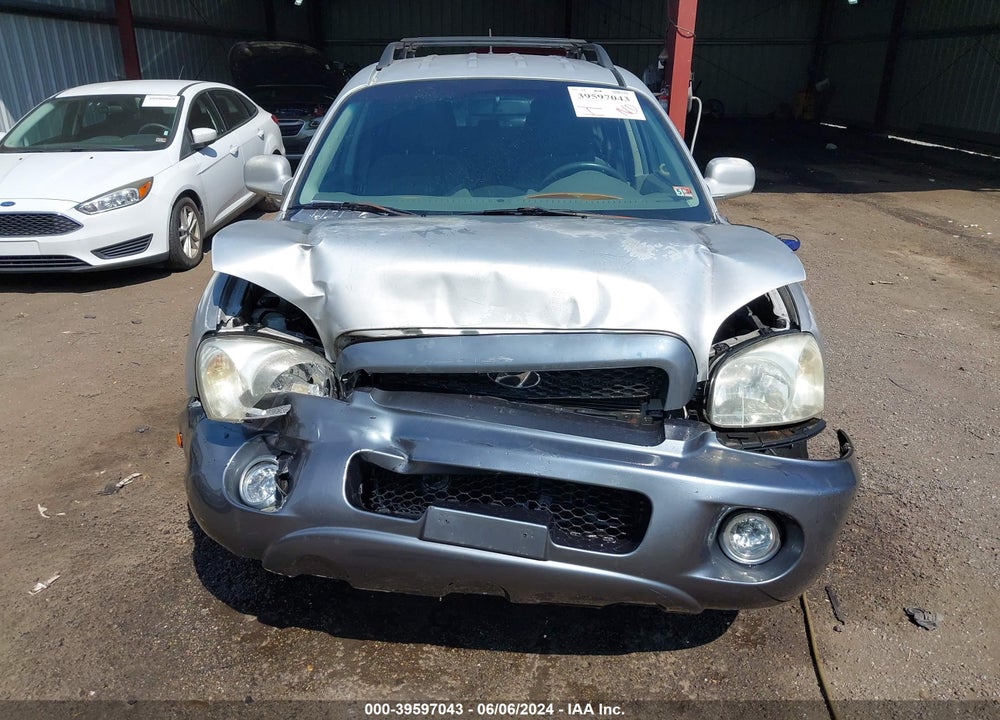 2004 HYUNDAI SANTA FE GLS VIN: KM8SC13D94U762158