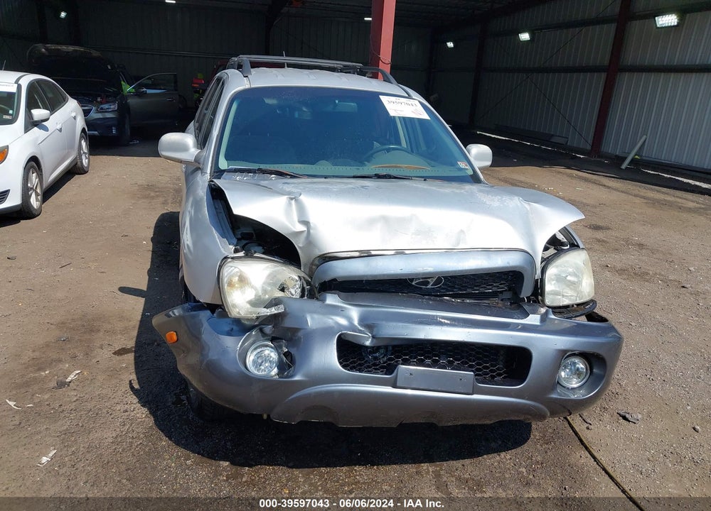 2004 HYUNDAI SANTA FE GLS VIN: KM8SC13D94U762158