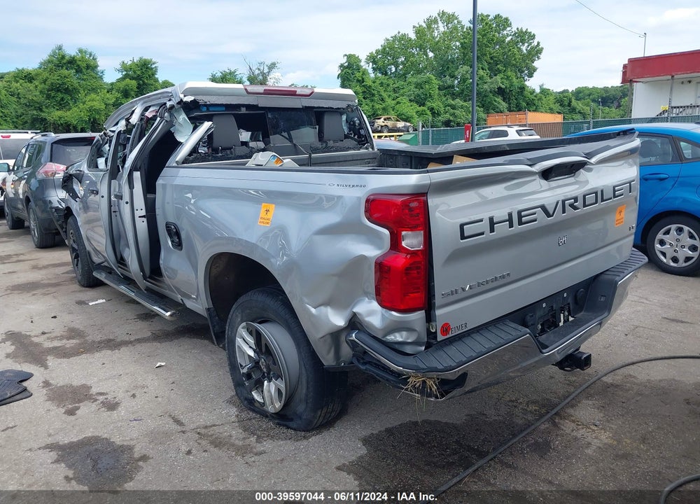 2019 CHEVROLET SILVERADO 1500 LT VIN: 1GCRWCED9KZ333590