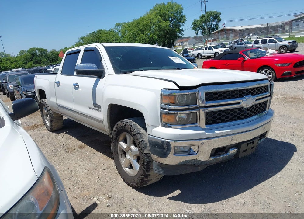 2014 CHEVROLET SILVERADO 1500 1LZ VIN: 3GCUKSEC4EG162338