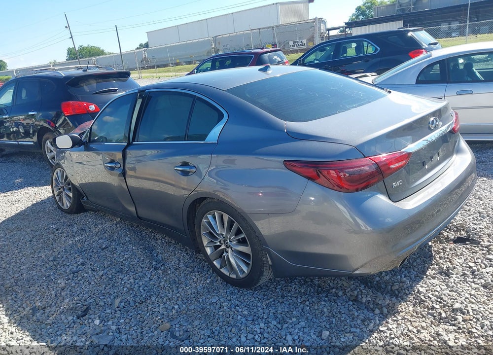 2020 INFINITI Q50 LUXE AWD VIN: JN1EV7AR9LM253444
