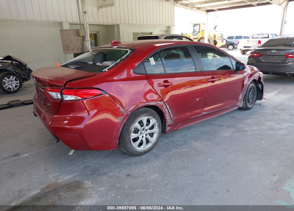 2023 TOYOTA COROLLA LE VIN: 5YFB4MDE0PP006018