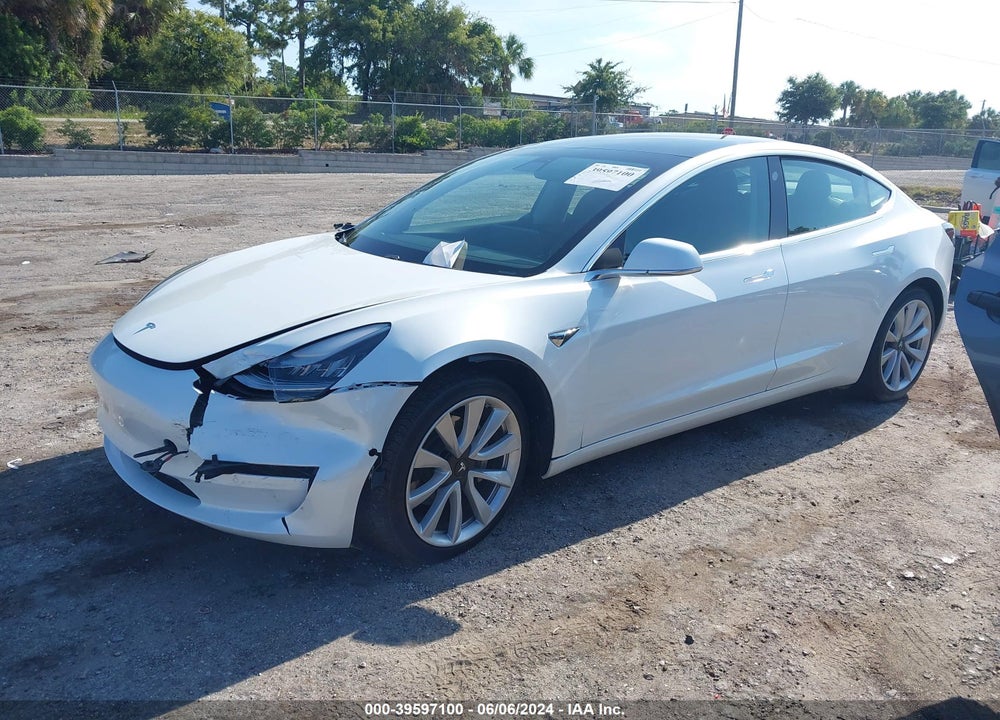 2020 TESLA MODEL 3 PERFORMANCE DUAL MOTOR ALL-WHEEL DRIVE VIN: 5YJ3E1EC5LF586935