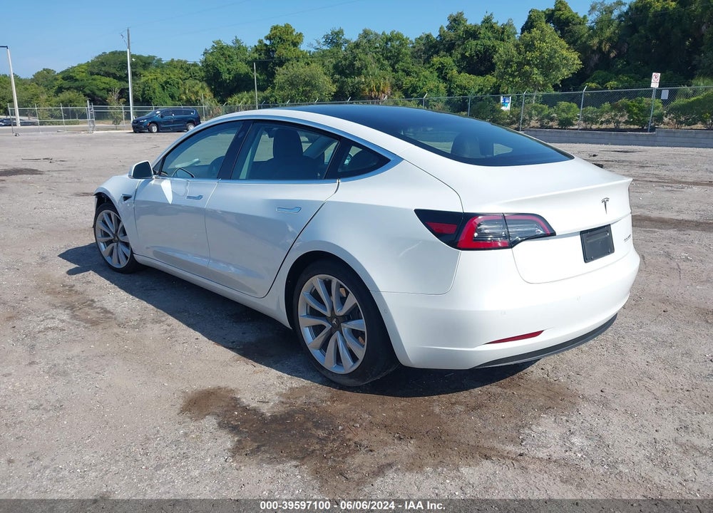 2020 TESLA MODEL 3 PERFORMANCE DUAL MOTOR ALL-WHEEL DRIVE VIN: 5YJ3E1EC5LF586935