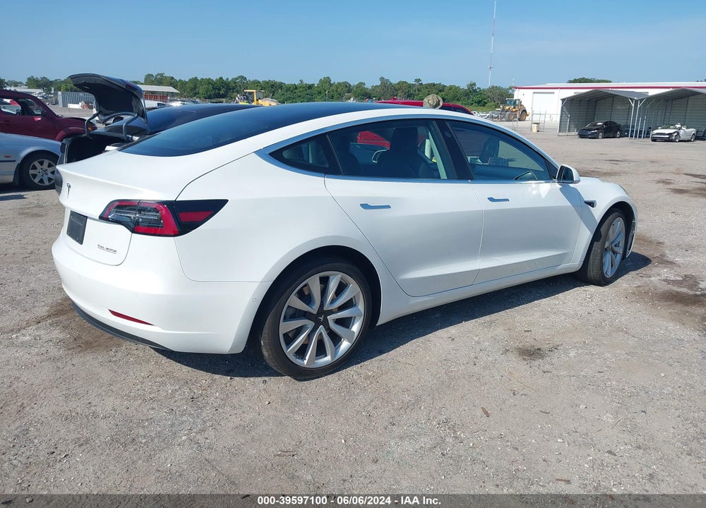 2020 TESLA MODEL 3 PERFORMANCE DUAL MOTOR ALL-WHEEL DRIVE VIN: 5YJ3E1EC5LF586935