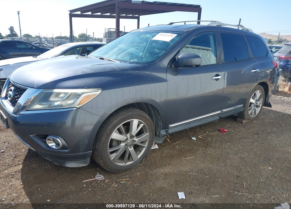 2013 NISSAN PATHFINDER PLATINUM VIN: 5N1AR2MM3DC623678