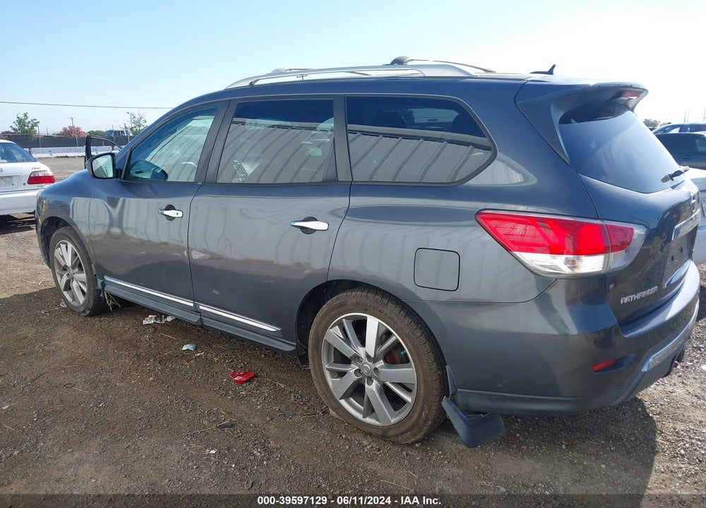 2013 NISSAN PATHFINDER PLATINUM VIN: 5N1AR2MM3DC623678