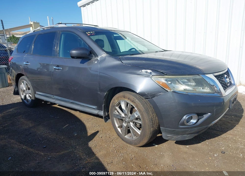 2013 NISSAN PATHFINDER PLATINUM VIN: 5N1AR2MM3DC623678
