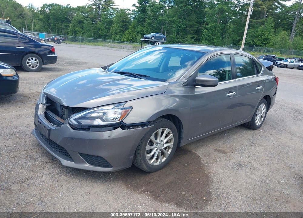 2017 NISSAN SENTRA SV VIN: 3N1AB7AP2HY215807