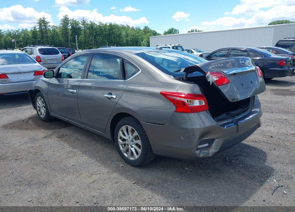 2017 NISSAN SENTRA SV VIN: 3N1AB7AP2HY215807