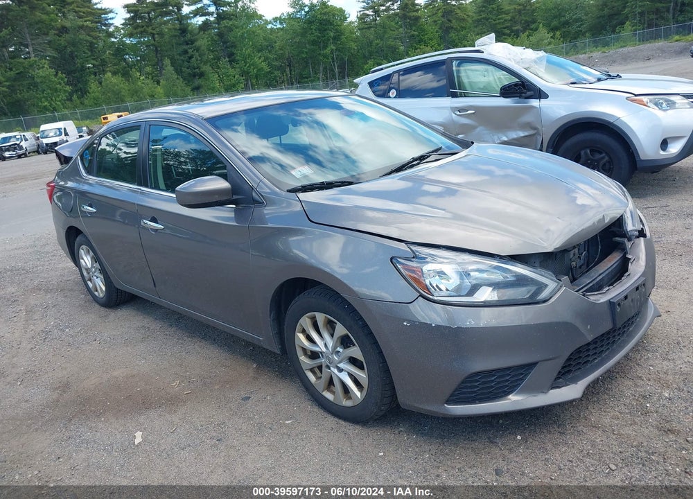 2017 NISSAN SENTRA SV VIN: 3N1AB7AP2HY215807