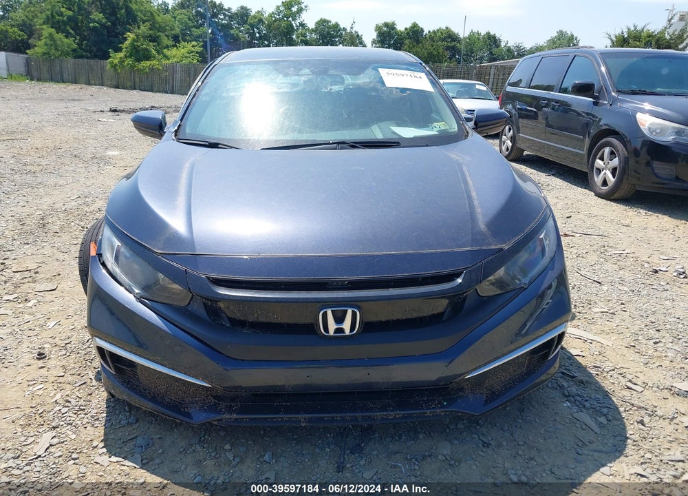 2020 HONDA CIVIC LX VIN: 2HGFC2F65LH500973