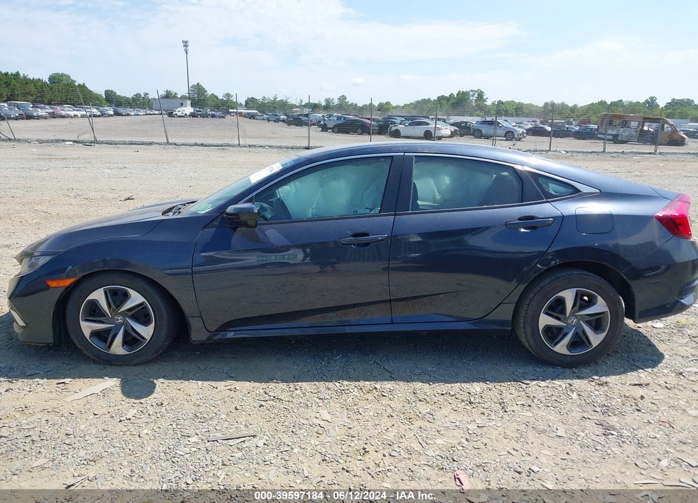 2020 HONDA CIVIC LX VIN: 2HGFC2F65LH500973