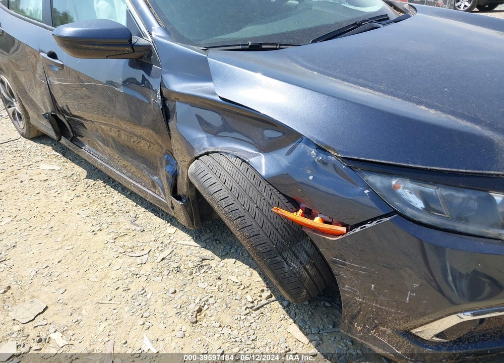 2020 HONDA CIVIC LX VIN: 2HGFC2F65LH500973