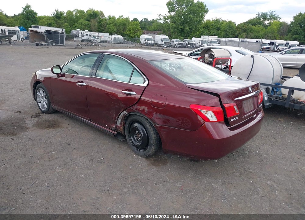 2007 LEXUS ES 350 VIN: JTHBJ46G572001465