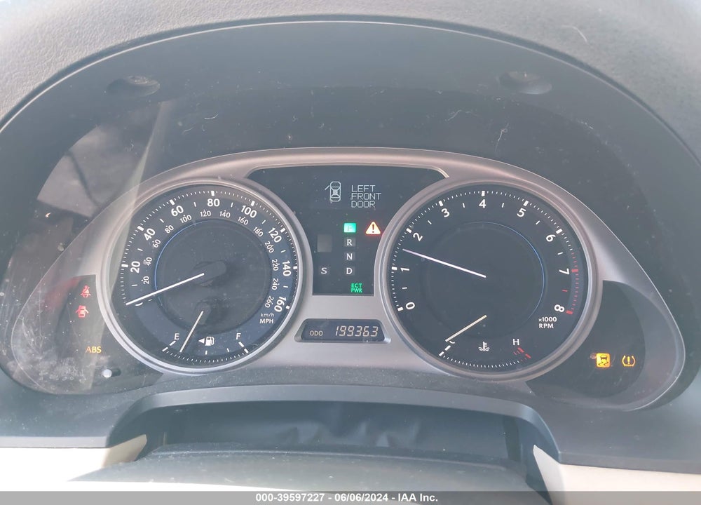 2008 LEXUS IS 250 VIN: JTHBK262185085208