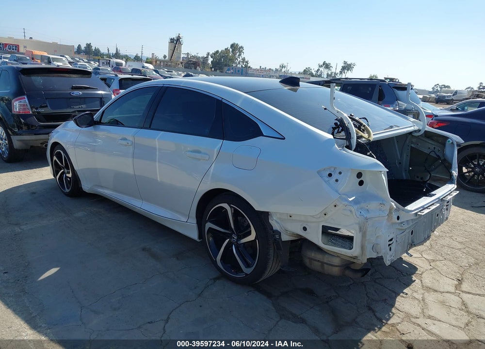 2021 HONDA ACCORD SPORT VIN: 1HGCV1F35MA016413