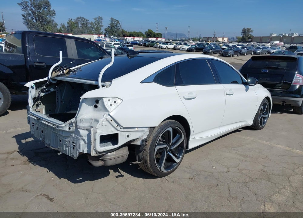 2021 HONDA ACCORD SPORT VIN: 1HGCV1F35MA016413