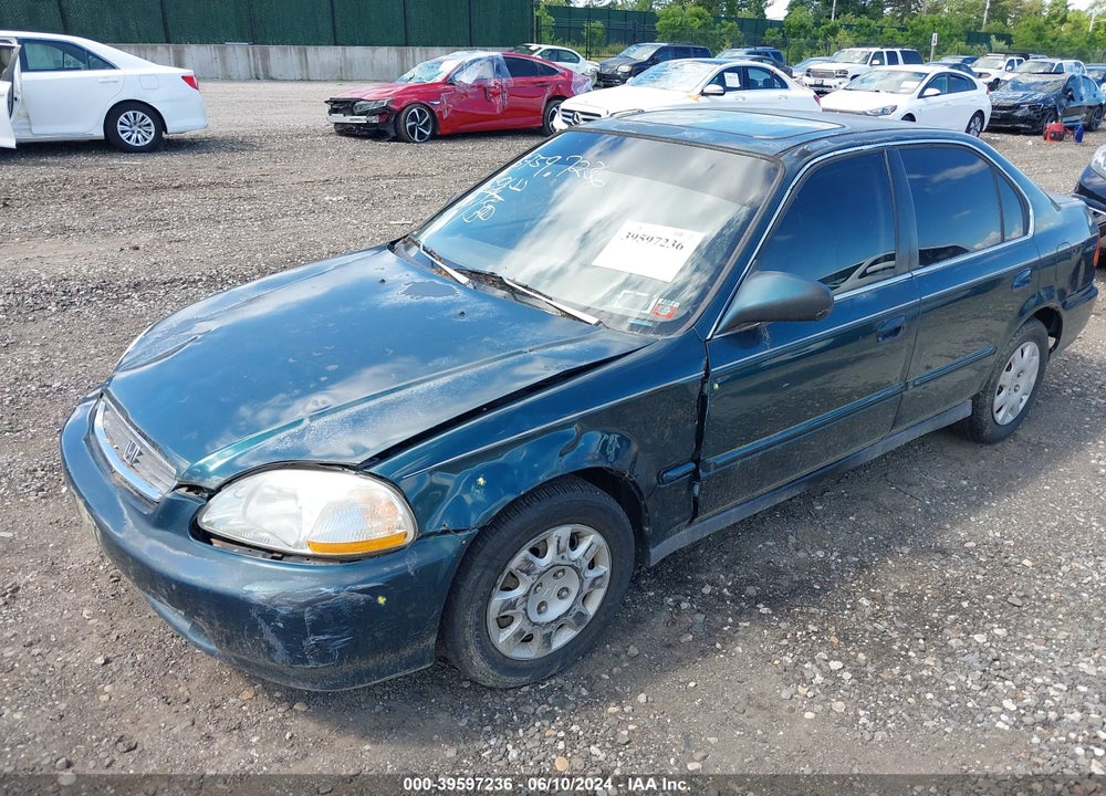 1997 HONDA CIVIC EX VIN: 2HGEJ864XVH587985