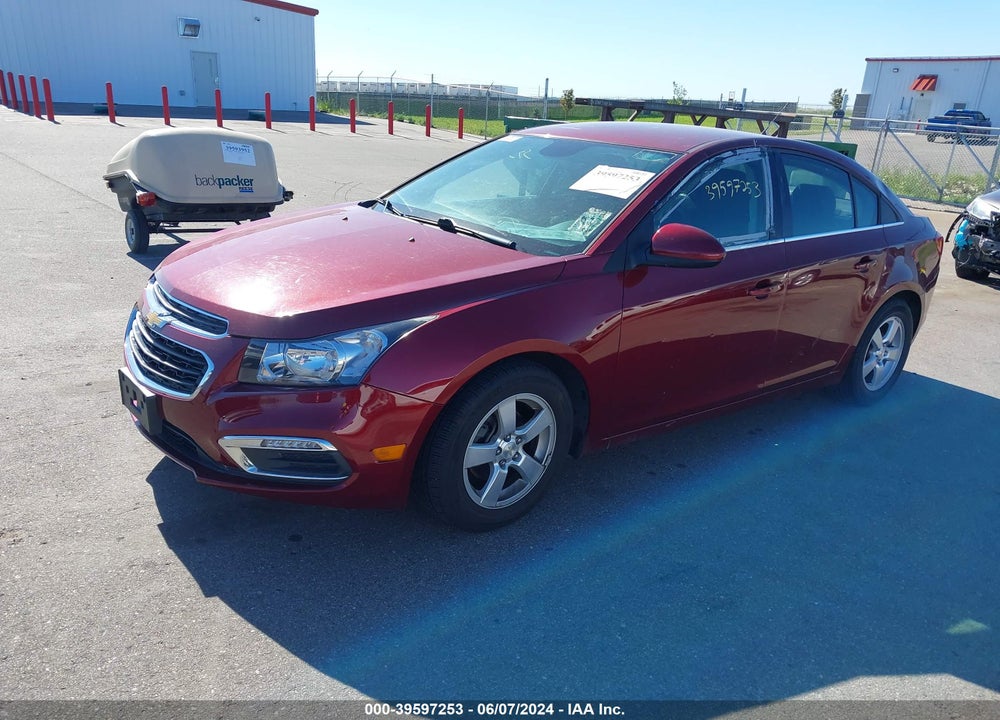 2015 CHEVROLET CRUZE 1LT AUTO VIN: 1G1PC5SB8F7269423