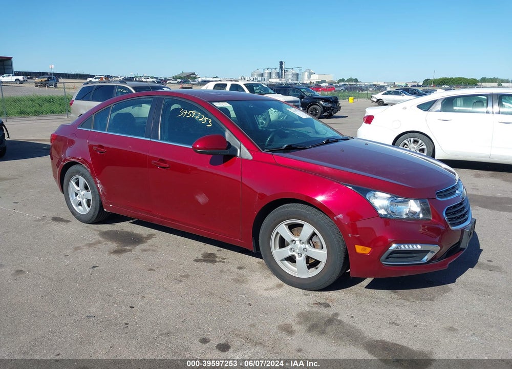 2015 CHEVROLET CRUZE 1LT AUTO VIN: 1G1PC5SB8F7269423