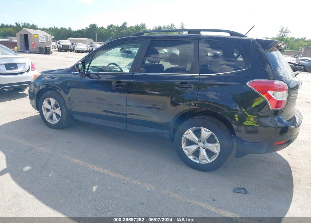 2014 SUBARU FORESTER 2.5I LIMITED VIN: JF2SJAHC5EH492982