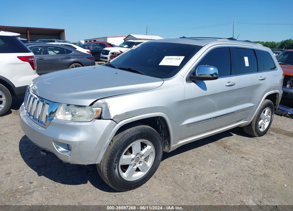 2012 JEEP GRAND CHEROKEE LAREDO VIN: 1C4RJEAG6CC212403
