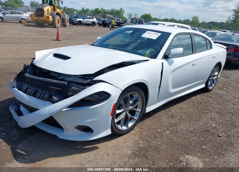 2022 DODGE CHARGER GT RWD VIN: 2C3CDXHG6NH156904