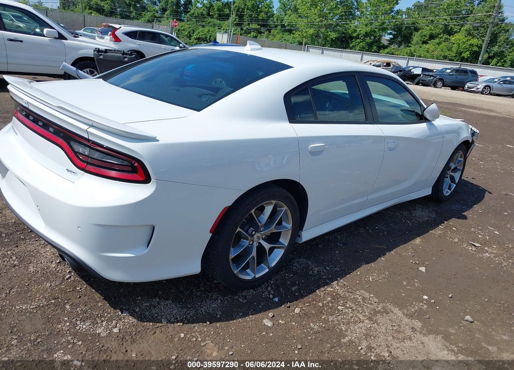 2022 DODGE CHARGER GT RWD VIN: 2C3CDXHG6NH156904