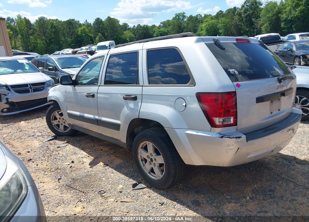 2005 JEEP GRAND CHEROKEE LAREDO VIN: 1J4GS48K95C720354