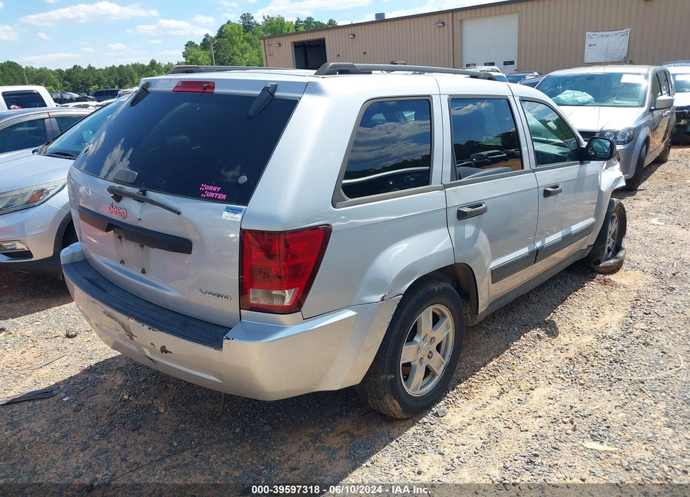 2005 JEEP GRAND CHEROKEE LAREDO VIN: 1J4GS48K95C720354