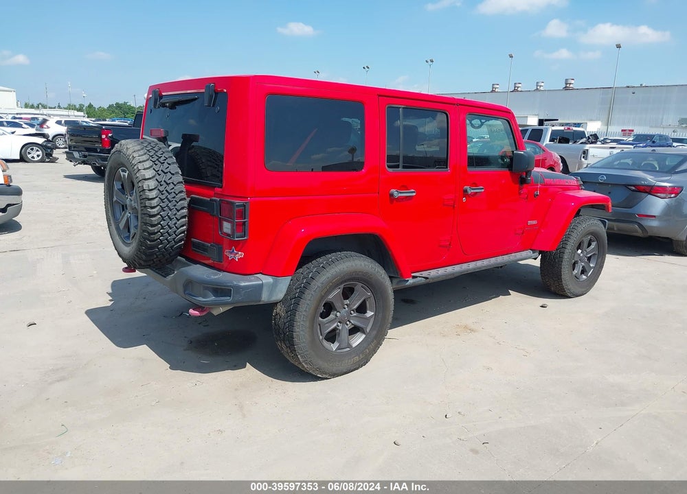 2018 JEEP WRANGLER JK UNLIMITED RUBICON RECON 4X4 VIN: 1C4BJWFG6JL883826