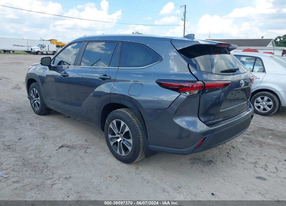 2024 TOYOTA HIGHLANDER XLE VIN: 5TDKDRAH7RS052872