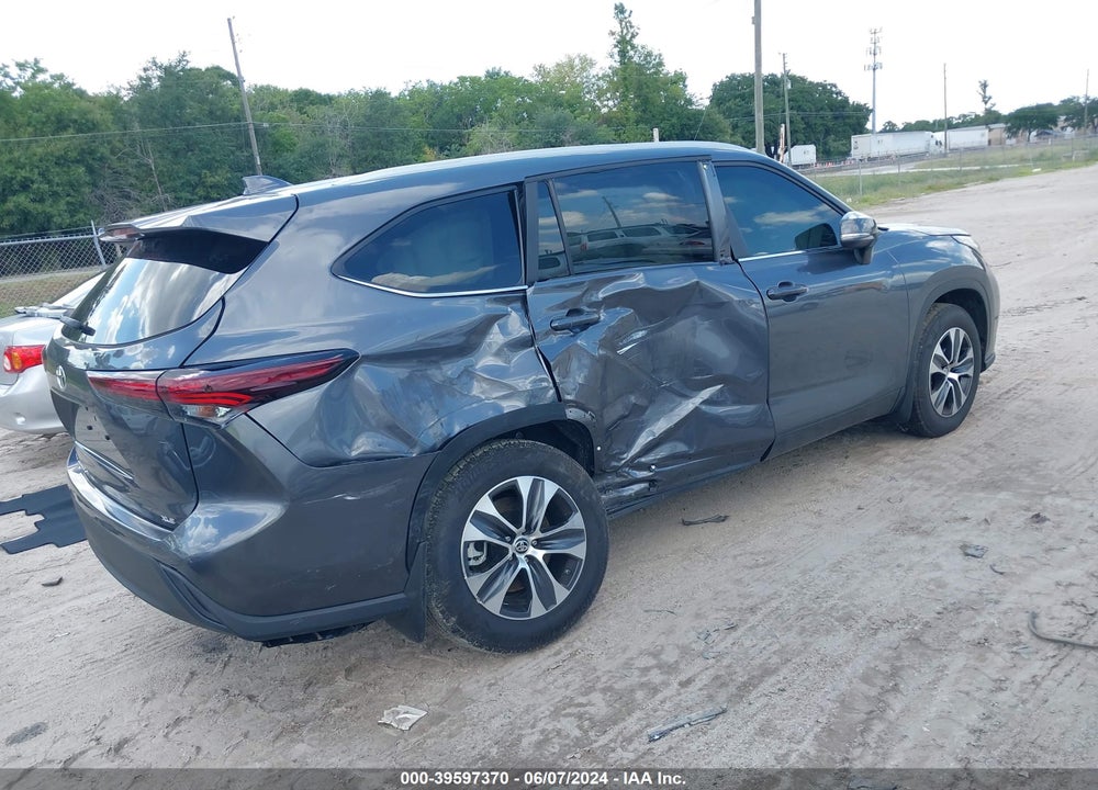 2024 TOYOTA HIGHLANDER XLE VIN: 5TDKDRAH7RS052872