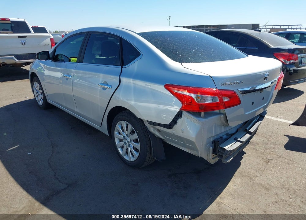 2017 NISSAN SENTRA VIN: 3N1AB7APXHY267430