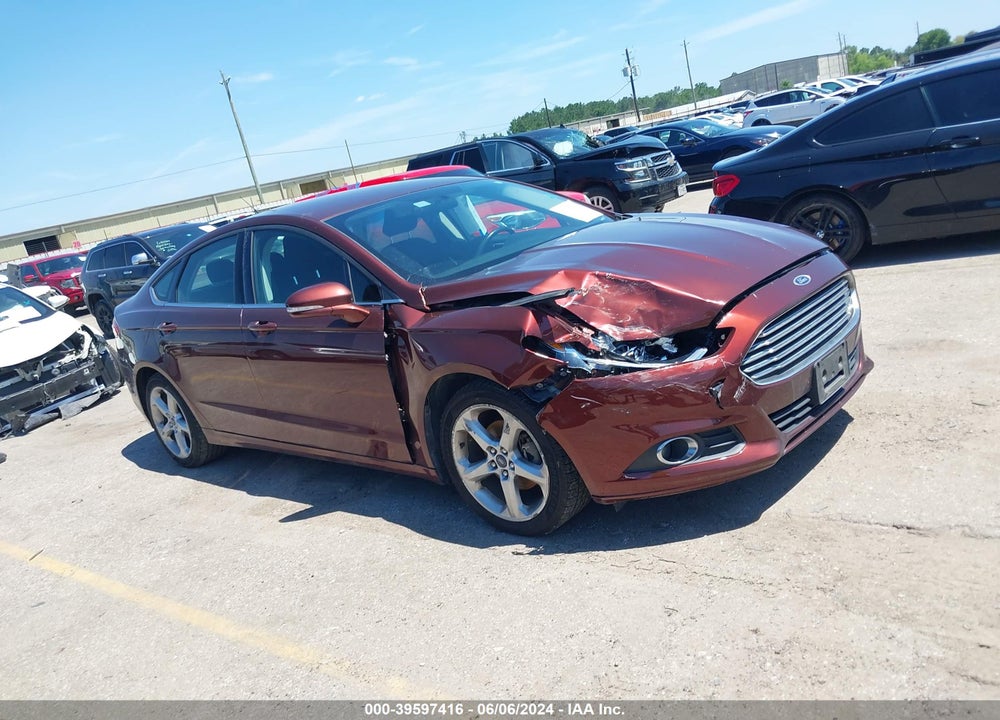 2016 FORD FUSION SE VIN: 3FA6P0HD4GR239192