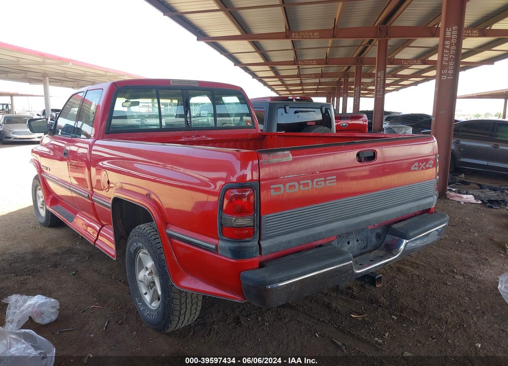 1996 DODGE RAM 1500 VIN: 3B7HF13Y9TG159995