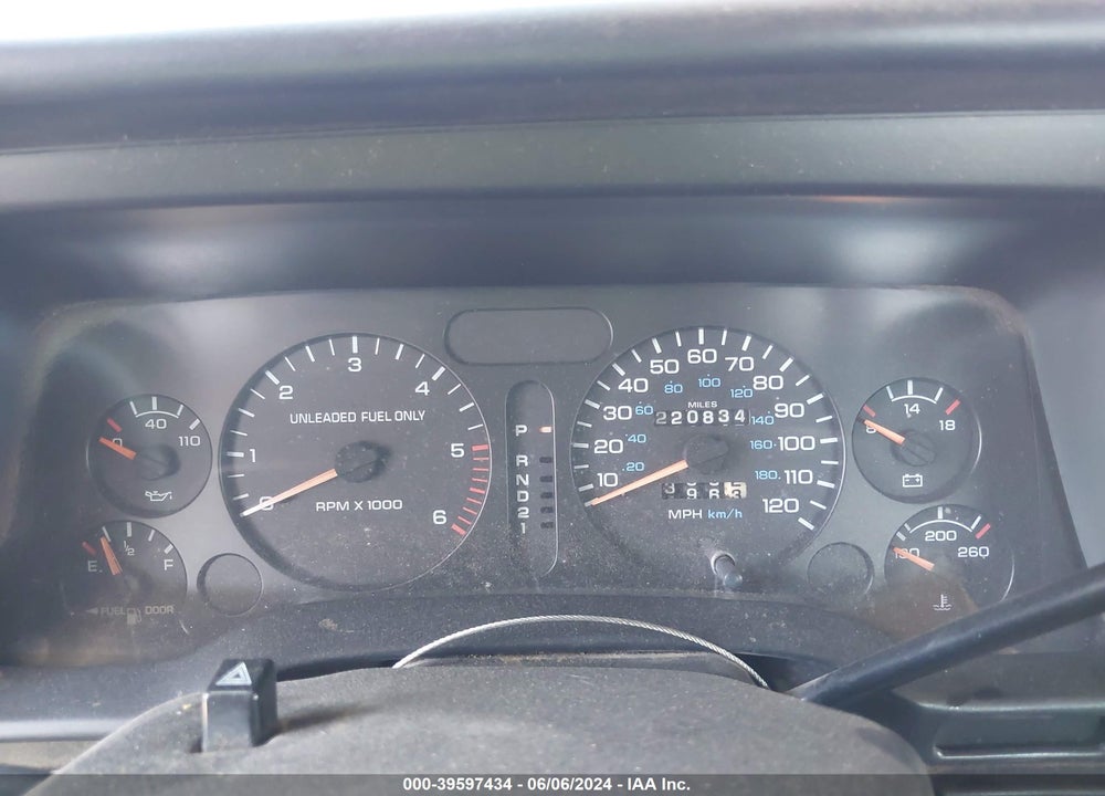 1996 DODGE RAM 1500 VIN: 3B7HF13Y9TG159995