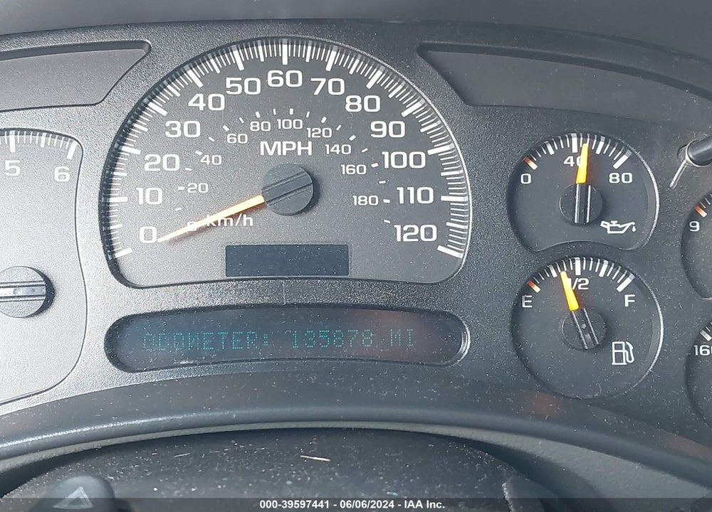 2005 CHEVROLET SILVERADO 1500 Z71 VIN: 2GCEK13T651275900