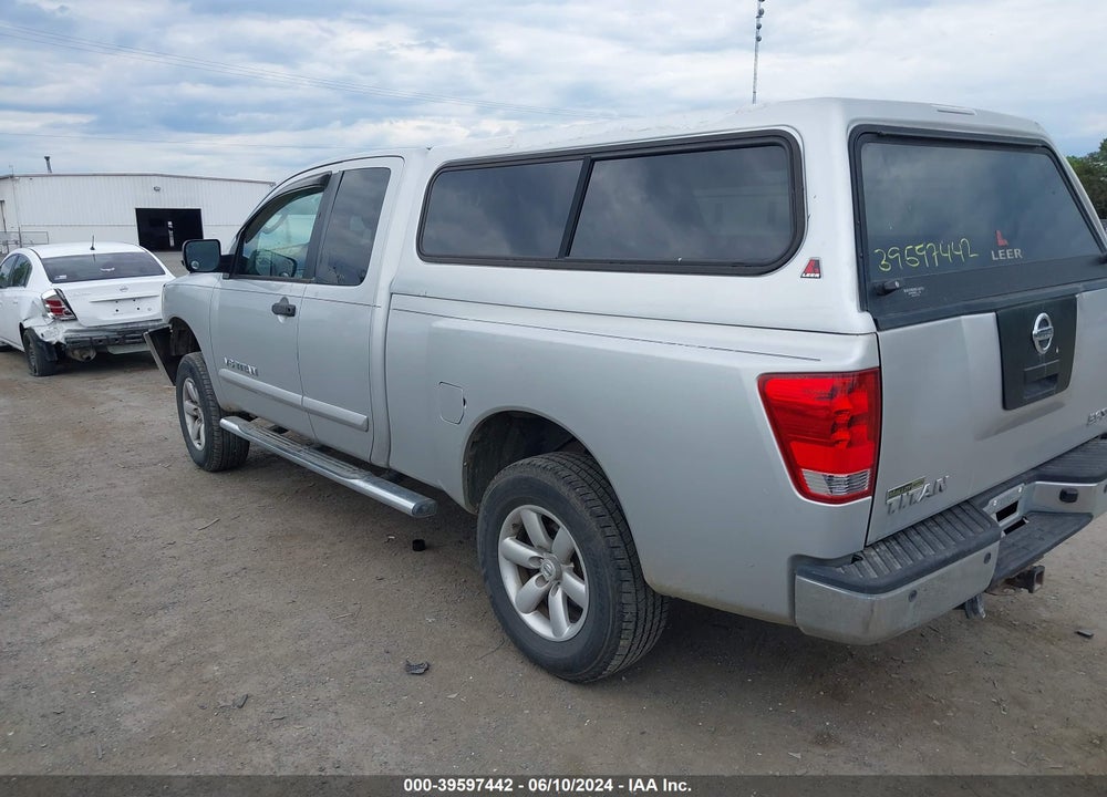 2008 NISSAN TITAN SE VIN: 1N6AA06C68N313357