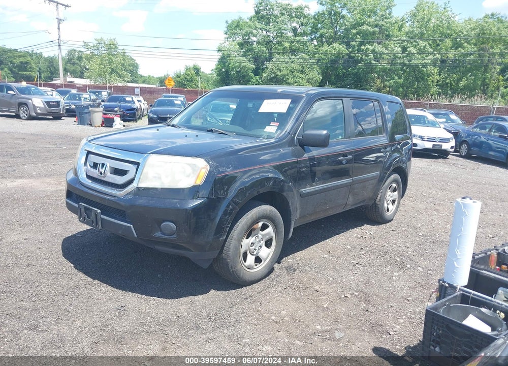 2010 HONDA PILOT VIN: 5FNYF4H26AB029780