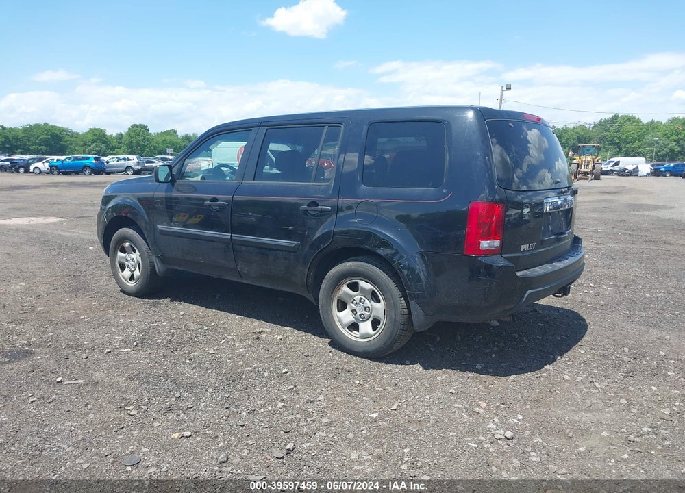 2010 HONDA PILOT VIN: 5FNYF4H26AB029780