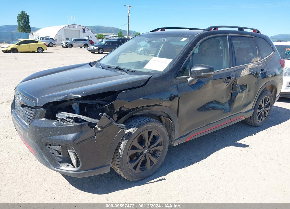 2019 SUBARU FORESTER SPORT VIN: JF2SKAPC0KH433042