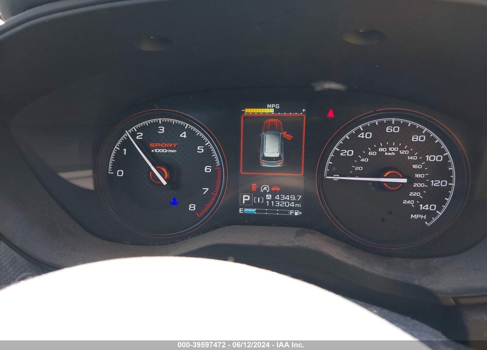 2019 SUBARU FORESTER SPORT VIN: JF2SKAPC0KH433042