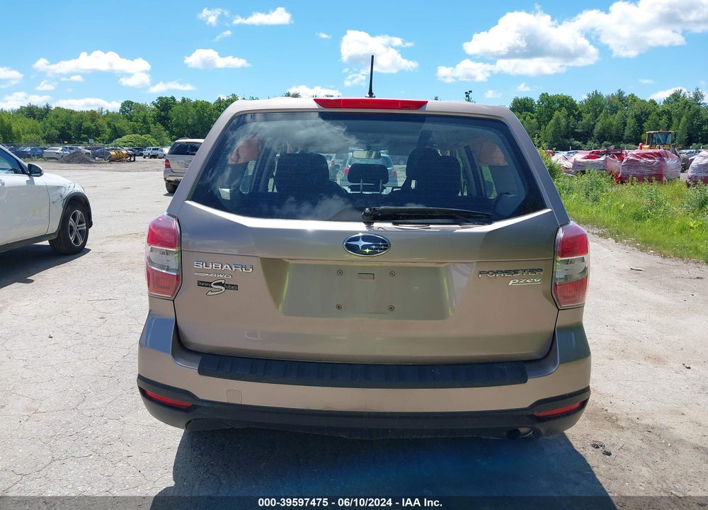 2014 SUBARU FORESTER 2.5I VIN: JF2SJAAC1EH452554